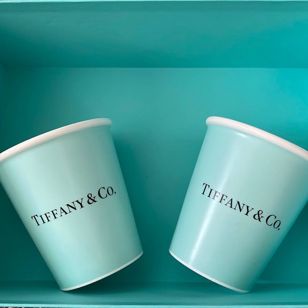 Tiffany&Co. Bone China Paper Cups